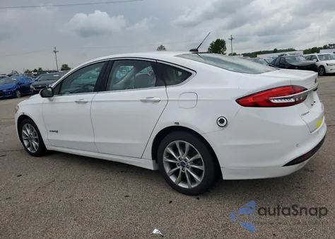 2017 Ford Fusion Se Hybrid z USA, uszkodzony, nr VIN 3FA6P0LU6HR409691